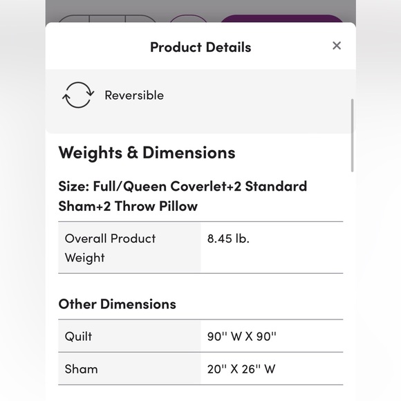 Maxeys Reversible Coverlet Set - Picture 14 of 14